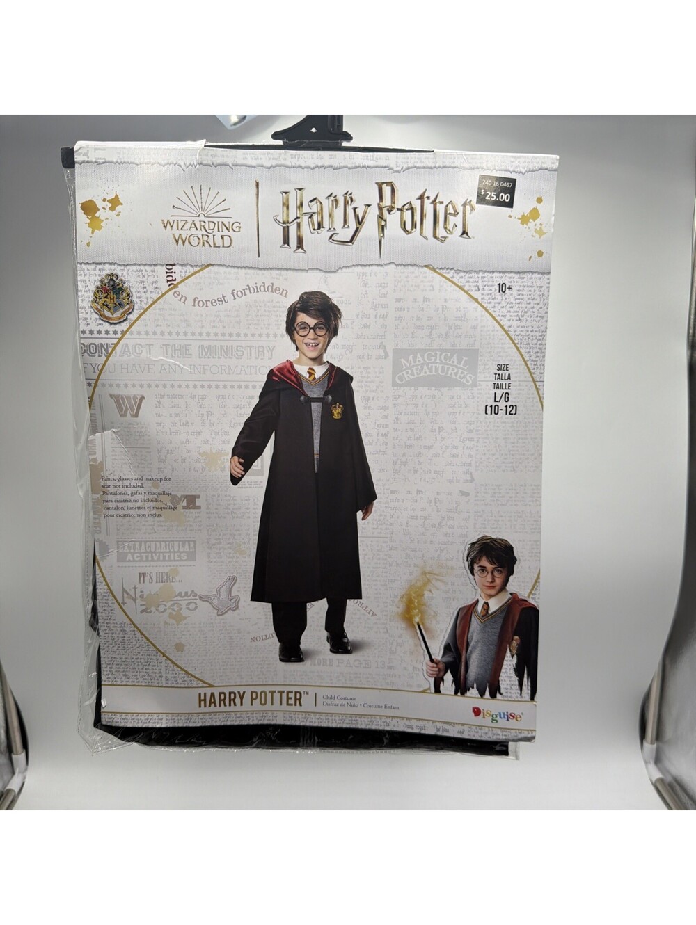Harry Potter Wizarding World  Size L/G (10-12) Harry Potter Costume New W/Tags